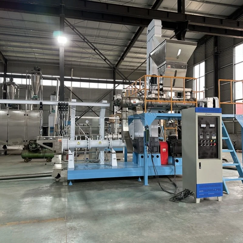 Automatic dog food making machinery pet food production line/dog food machine