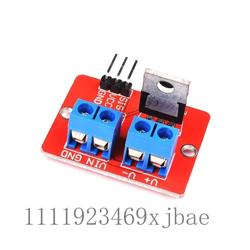 High Power Field Effect Transistor Switch Module, PWM Dimming Motor Driver Board For Single Chip Microcompute