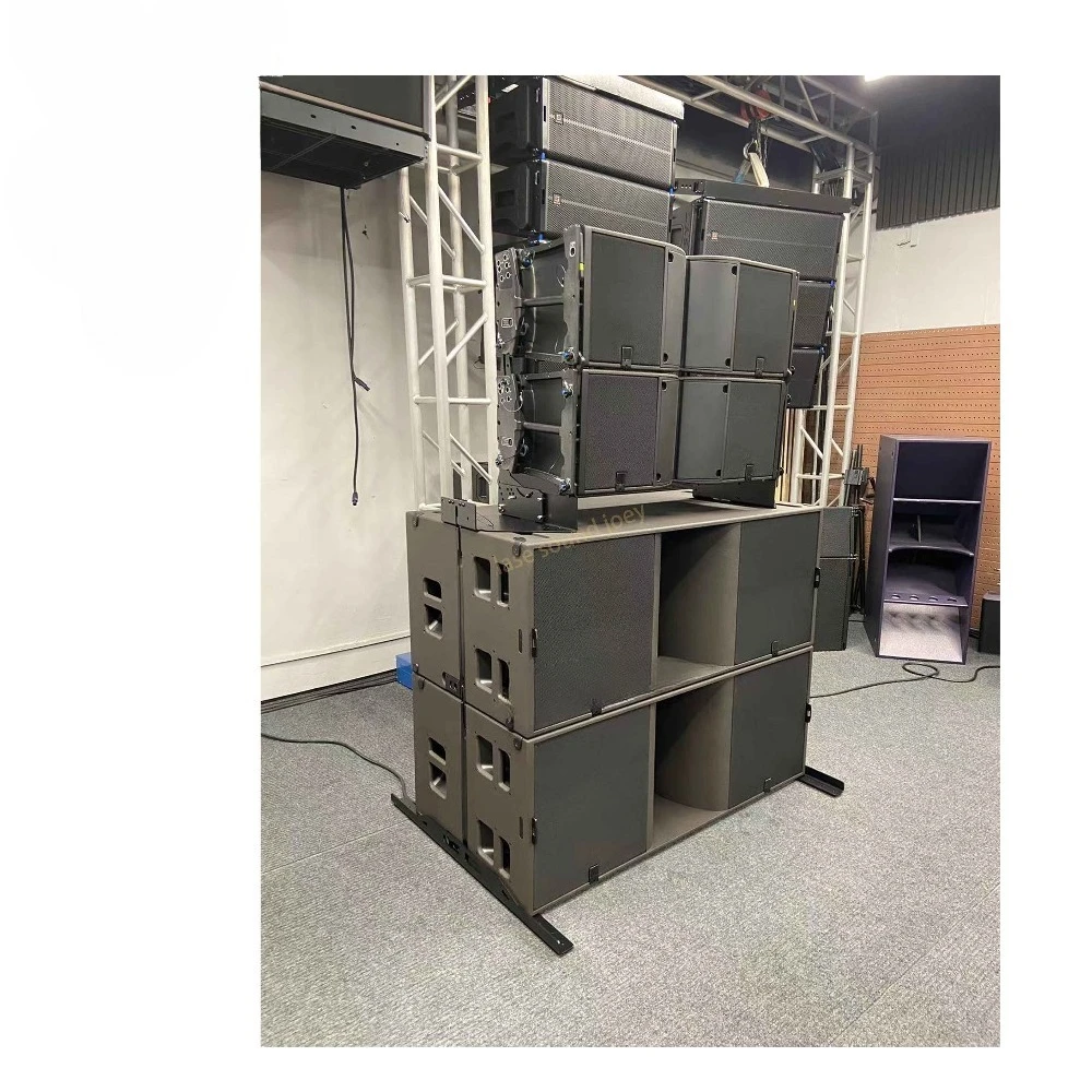 

Professional Dual 12-Inch Concert Speaker System Passive Wooden Array for Live Performances Church Weddings H3