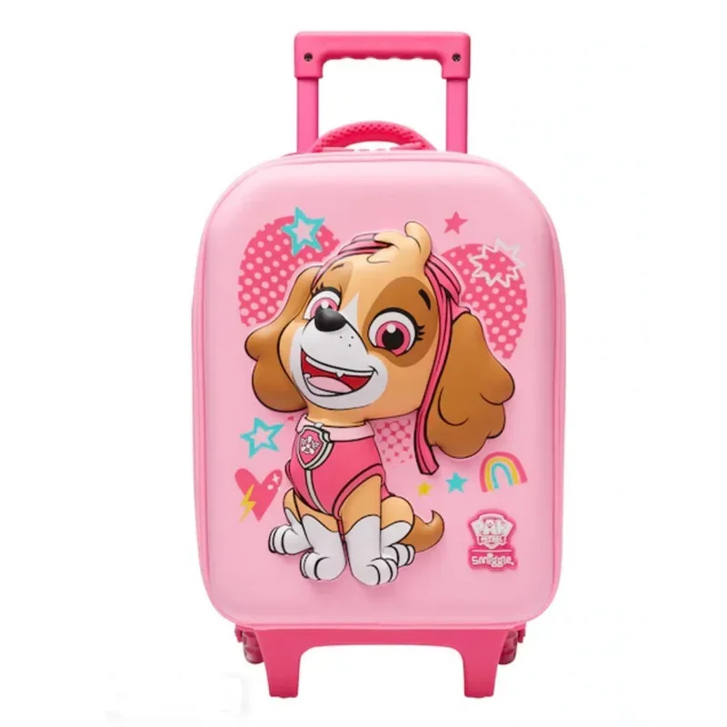 New Genuine Simggle Paw Patrol Wheel Backpack Children School Boys Large Trolley Schoolbag Travel Backpack Kid’ S Supplies Gifts