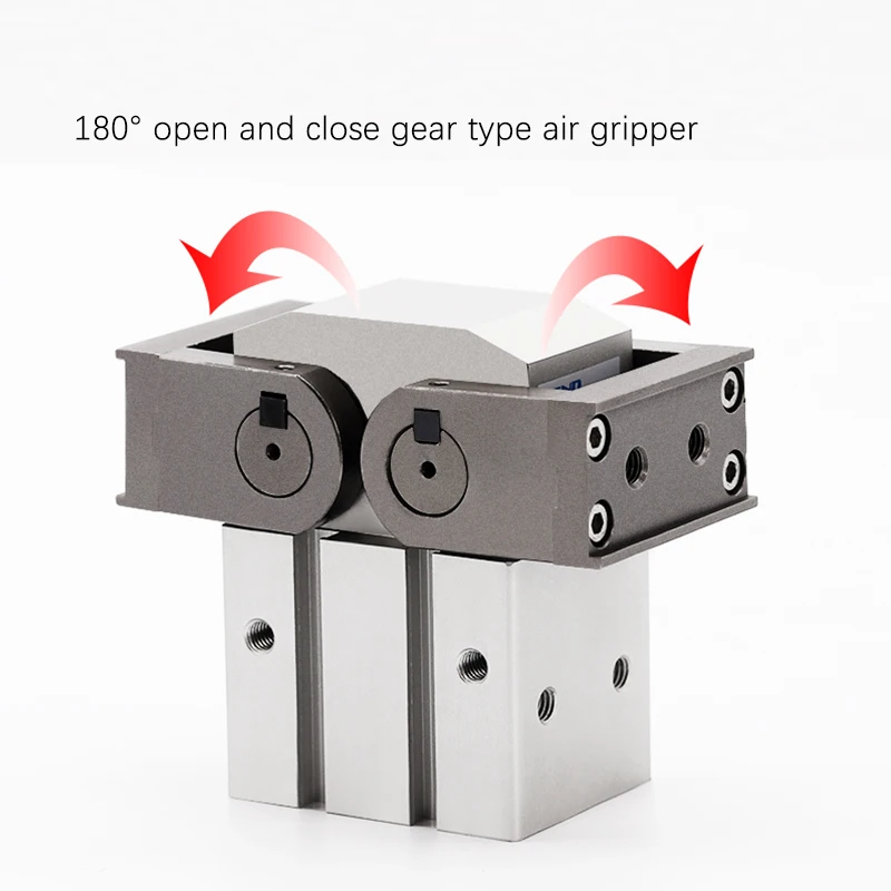 Imagem -03 - Air Gripper 180 ° Angular tipo Pinhão e Cremalheira tipo Cylindermhw220d d1 Mhw2-25d d1 Mhw2-25d Mhw232d d1 Mhw240d d1 Mhw250d Mhw2