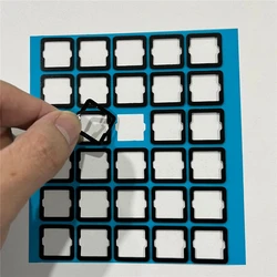 120PCS Keyboard Switch Sound Dampeners Sheet Inter-Axis Shaft Silencer Foam Pads for Mechanical Keyboard DIY Switches