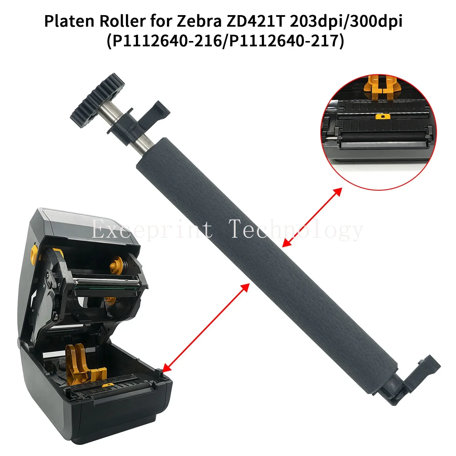 Printer Roller for Zebra ZD220d ZD230d Printer