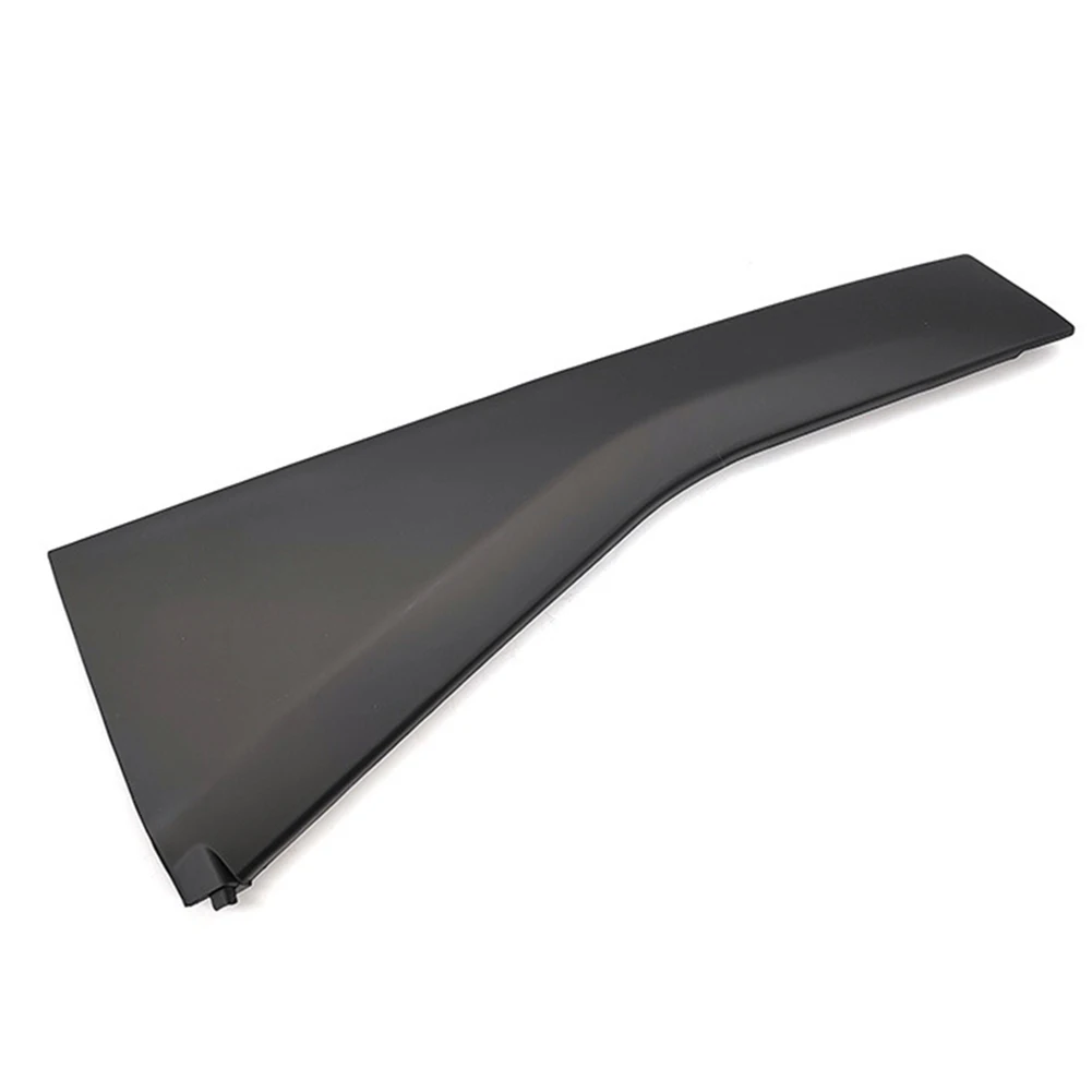 Sleek Black Finish on Right Side Back Door Garnish Panel for Honda For Fits Years Two Thousand Seven and Eight