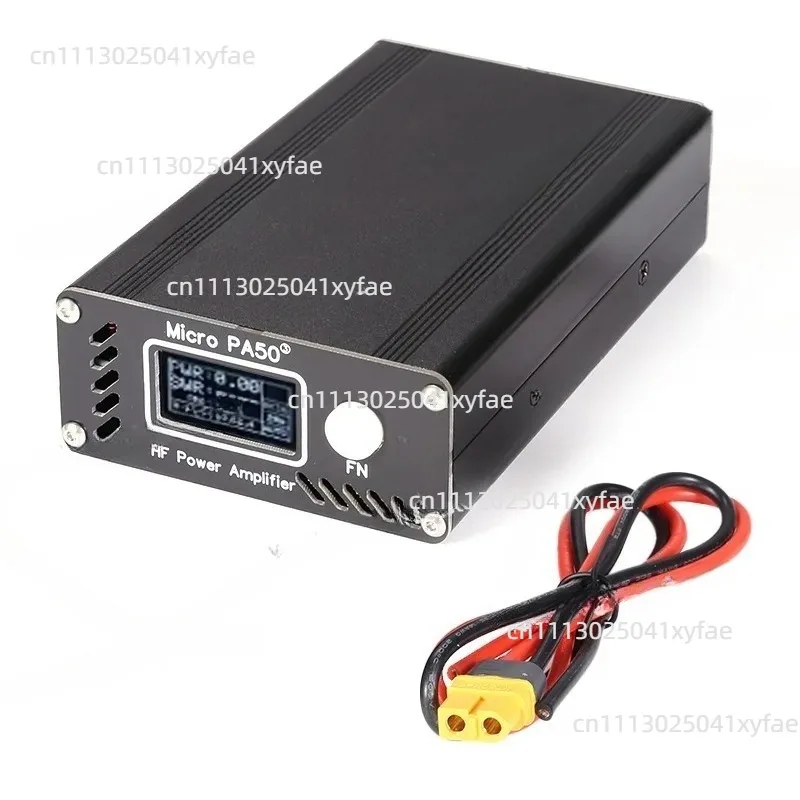 50W Intelligent Shortwave HF Power Amplifier With OLED Screen SWR Meter LPF Filter - view 2