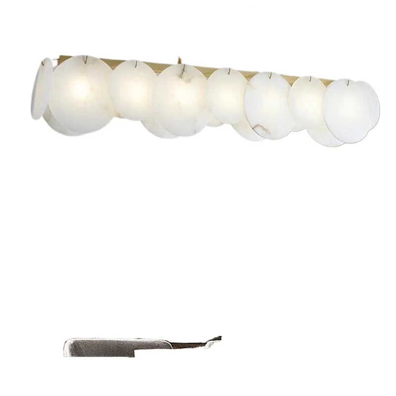 

Marble restaurant chandelier postmodern designer creative one-word bar tea room chandelier