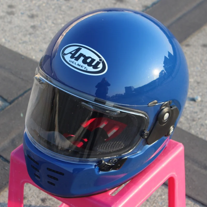 

RAPIDE NEO Japanese Mode Full Face Helmet,For Harley Motorcycle And Cruise Motorcycle Protective Helmet,Bright Blue,Capacete