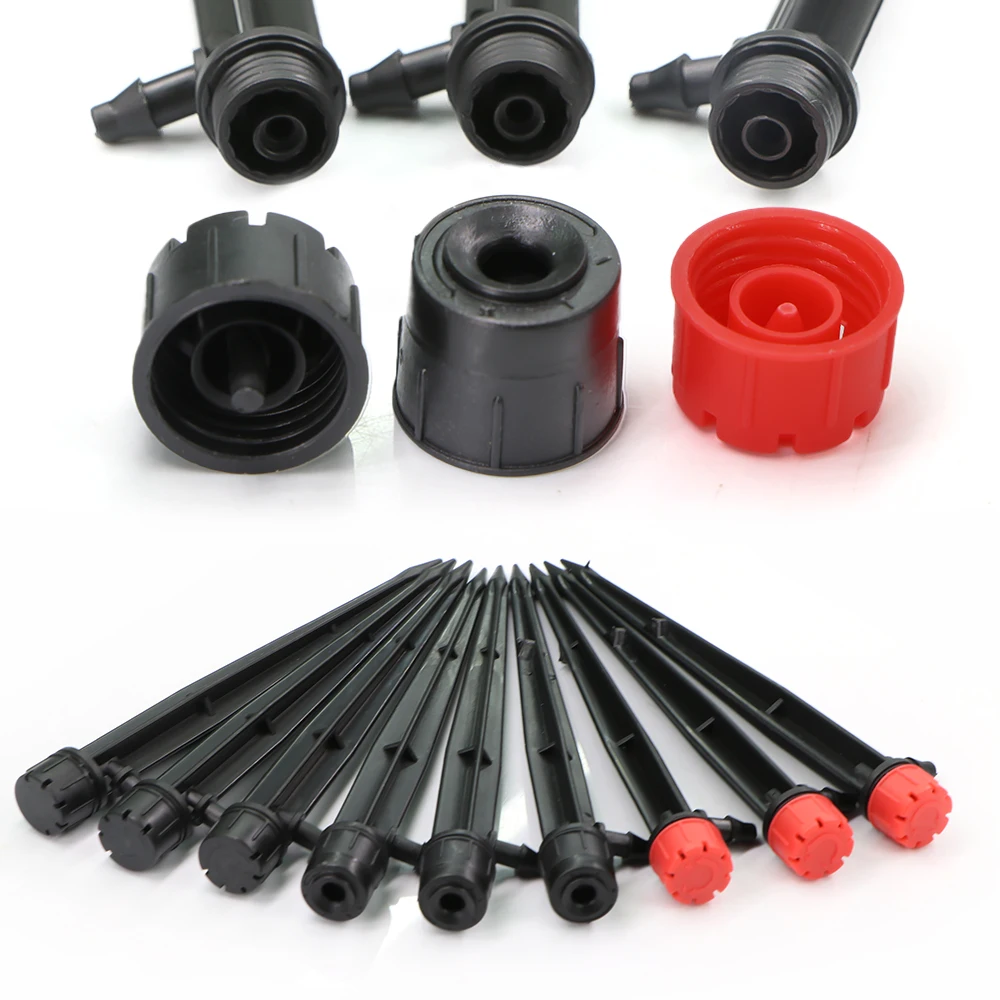 بواعث تقطير قابلة للتعديل لنباتات بونساي ، وتد الحديقة ، رشاش الري ، درجة ، 4: 7 سقي ، 13: 30