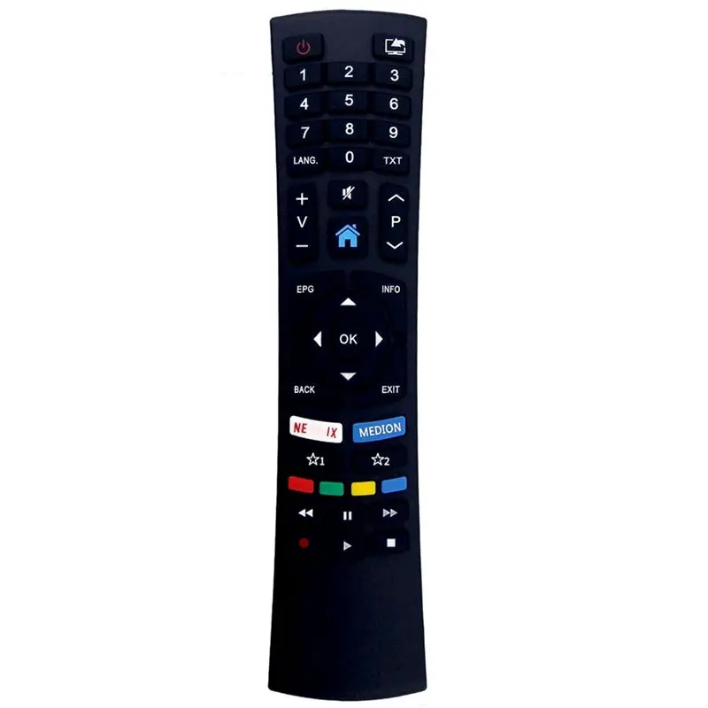A33T-2X RC1818 Remote Control For Medion RC1823 RC1822 MD31420 MD31382.MD31420.MD31421.MD31422.MD31423.MD31424 TV