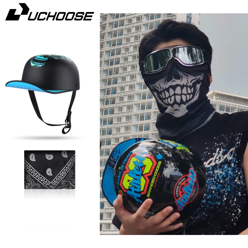 

NEW Gourd Baseball Cap Special Motorcycle Off-road Vehicle Battery Car Helmet Suitable For Men And Women Trendy Handsome