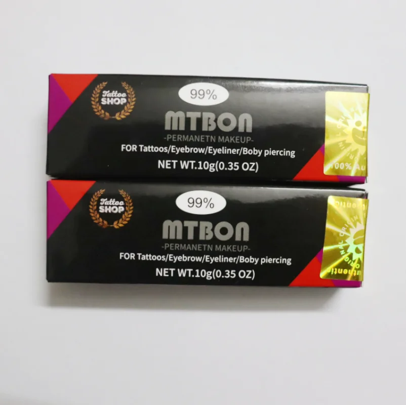 2024 Newest High-Quality 99% mtobo Tattoo Cream Before Permanent Makeup Microblading Eyebrow Lips Body Beauty 10g