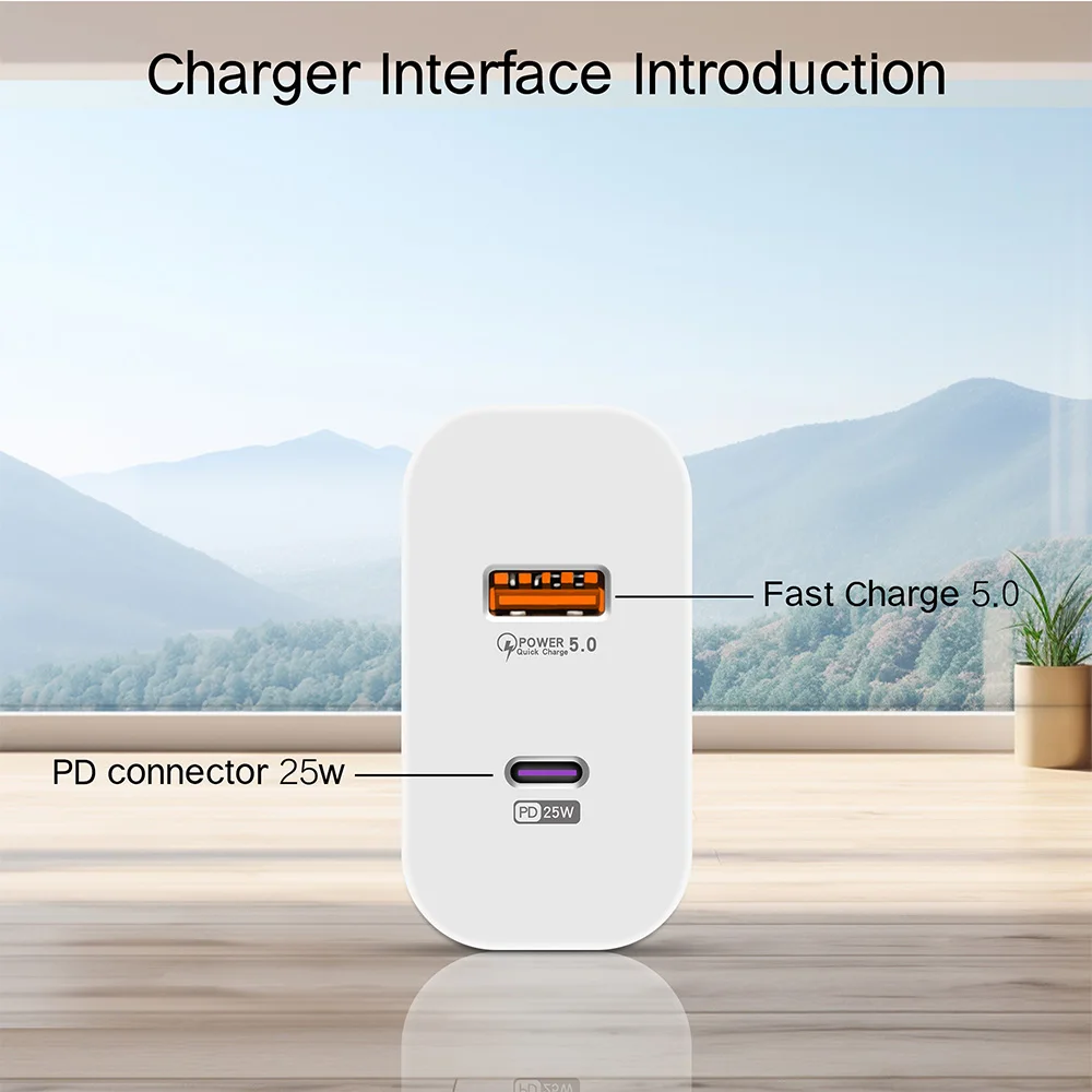 100W USB Type C Charger Super Fast Charging PD QC3.0 USB C Charger Adapter For Samsung Xiaomi Huawei Phone Wall Charger