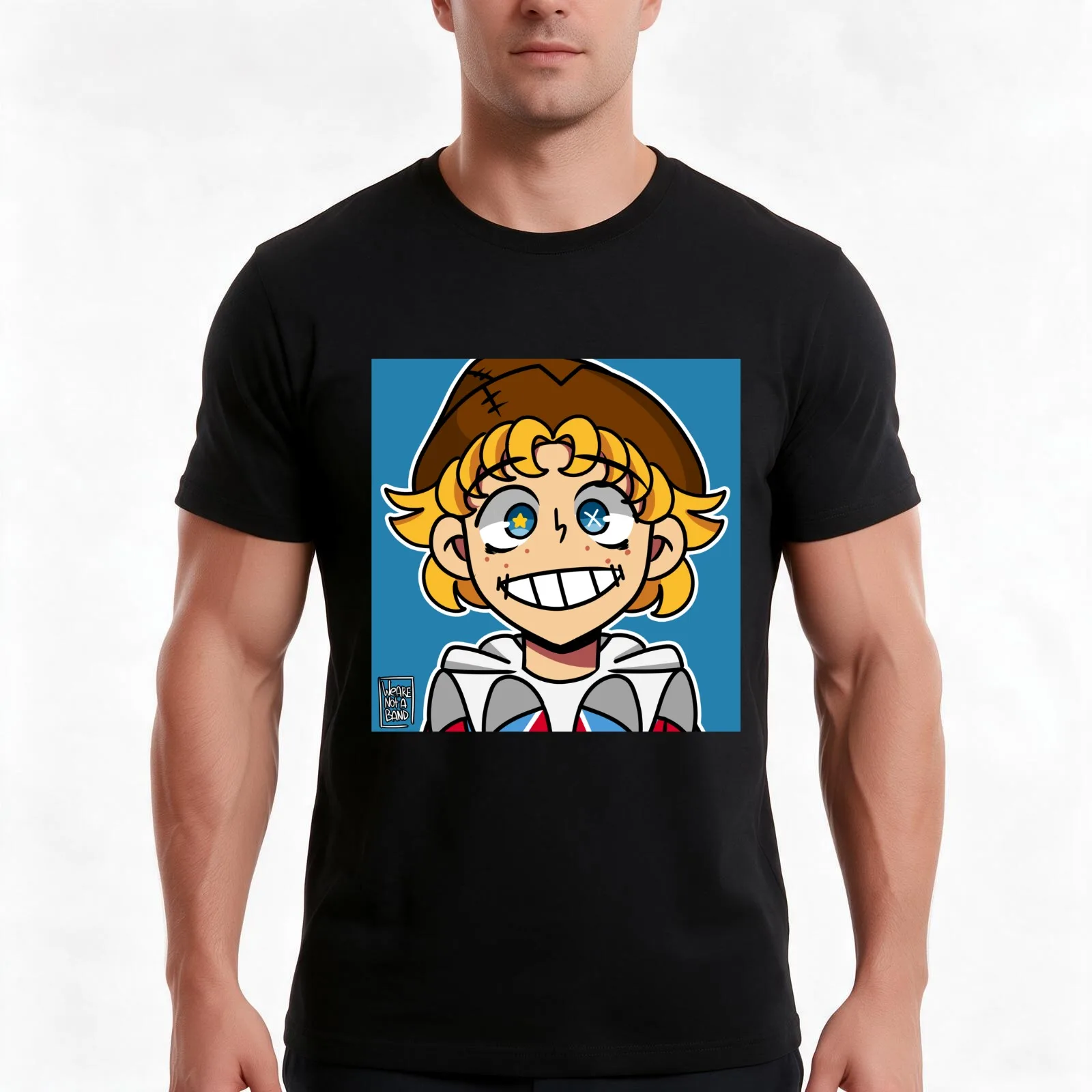 Mike Morton Identity v T-Shirt, Summer Casual Cotton Tee, Oversized Streetwear Tops, Vintage Graphic Print, Unisex Men Women