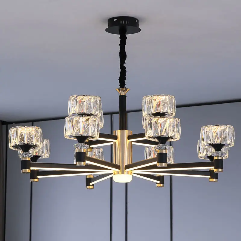 Nordic Ceiling Chandelier  LED Light Restaurant Living Dining Room Modern Decoration Pendant Lamp Home Bedroom Lighting Fixture