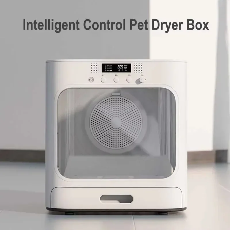 

Hot Sales Wholesale Professional Whisper-Quiet ABS White Smart Control Pet Dog Cat Dryer