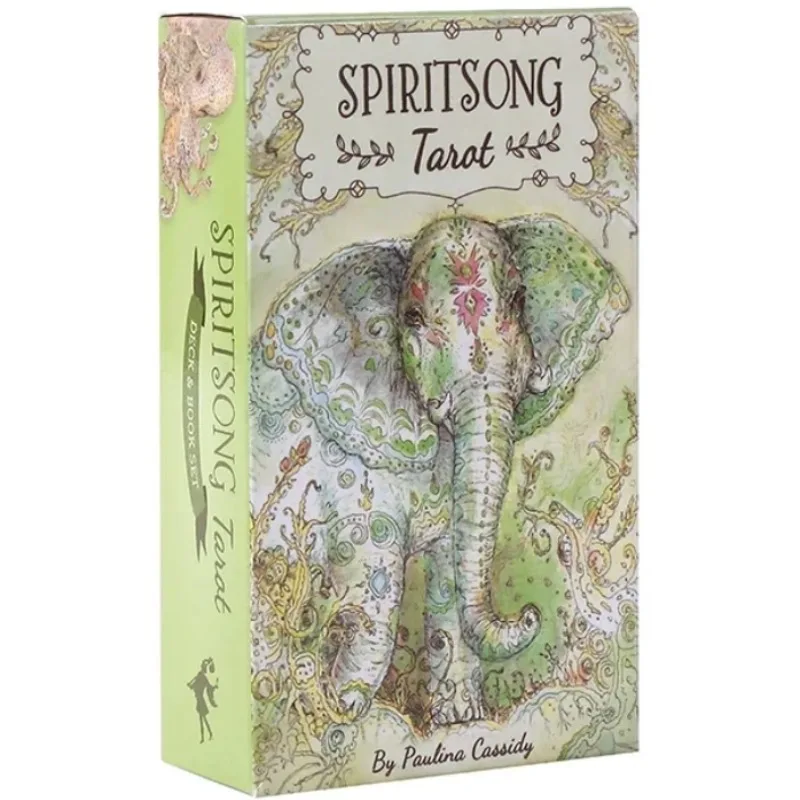 Spiritsong-baraja de cartas de Tarot, juego de mesa de oráculo, entretenimiento del destino, adivinación, Inglés