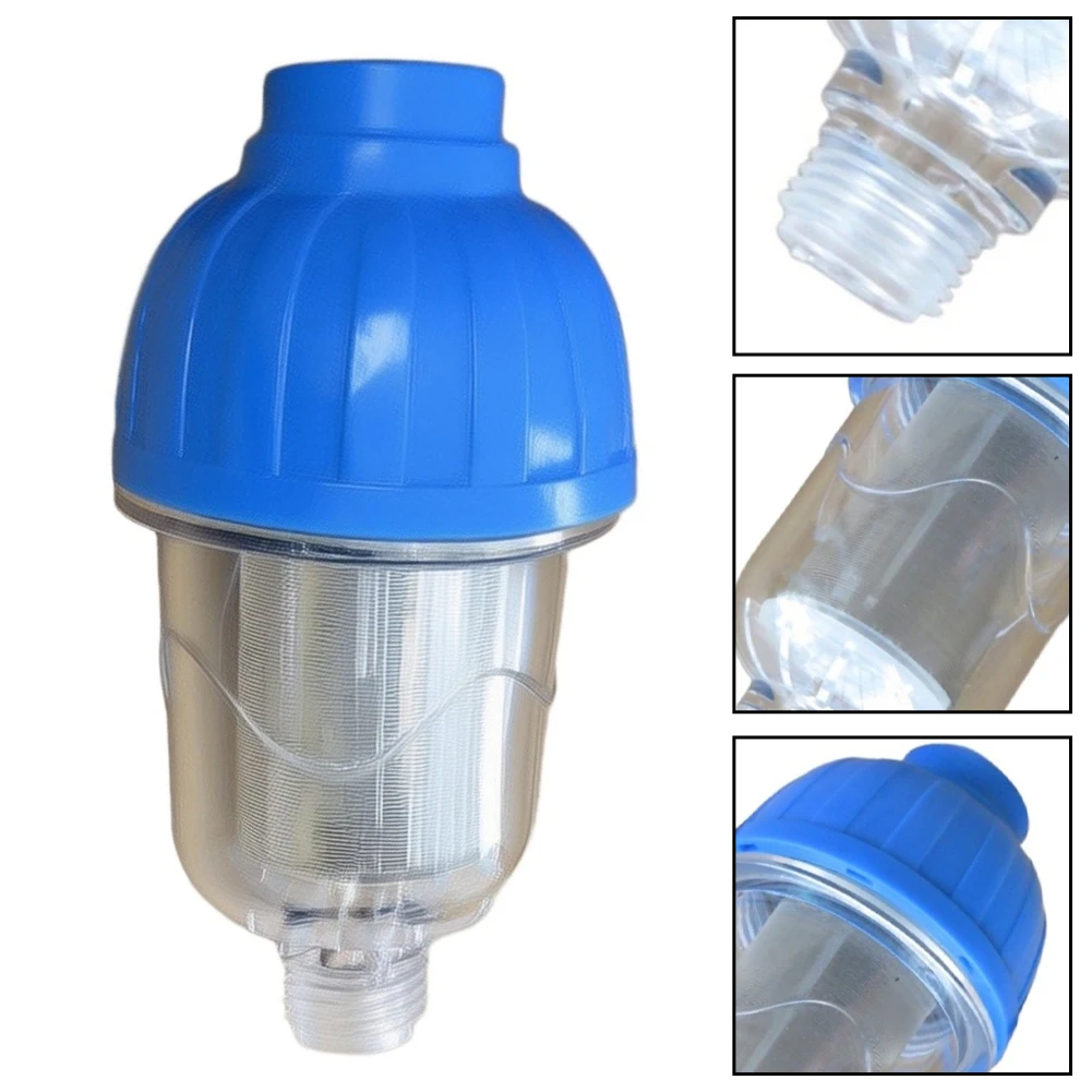 1/2 Inch Water Heater Pre Filter with Explosion For Proof PVC Construction and 300 Mesh Stainless Steel Screen