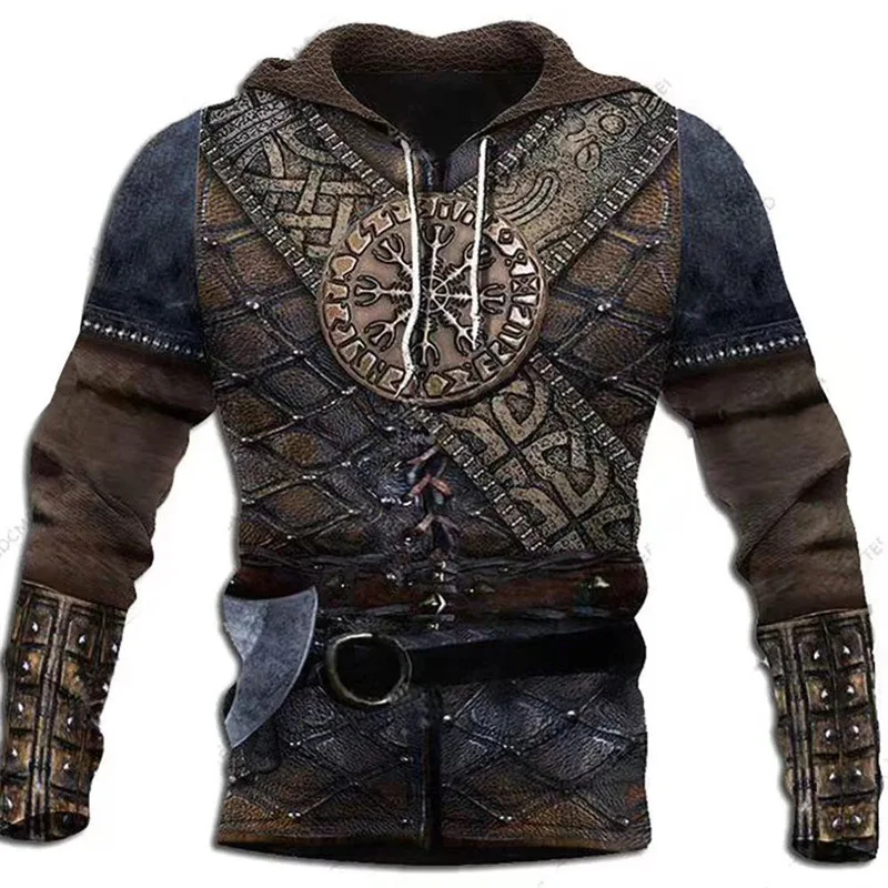 New 3D Printing Viking Mythology Fashion Men Women Tracksuits Crewneck  Hoodies Plus Size S-7XL Harajuku Four Seasons Casual