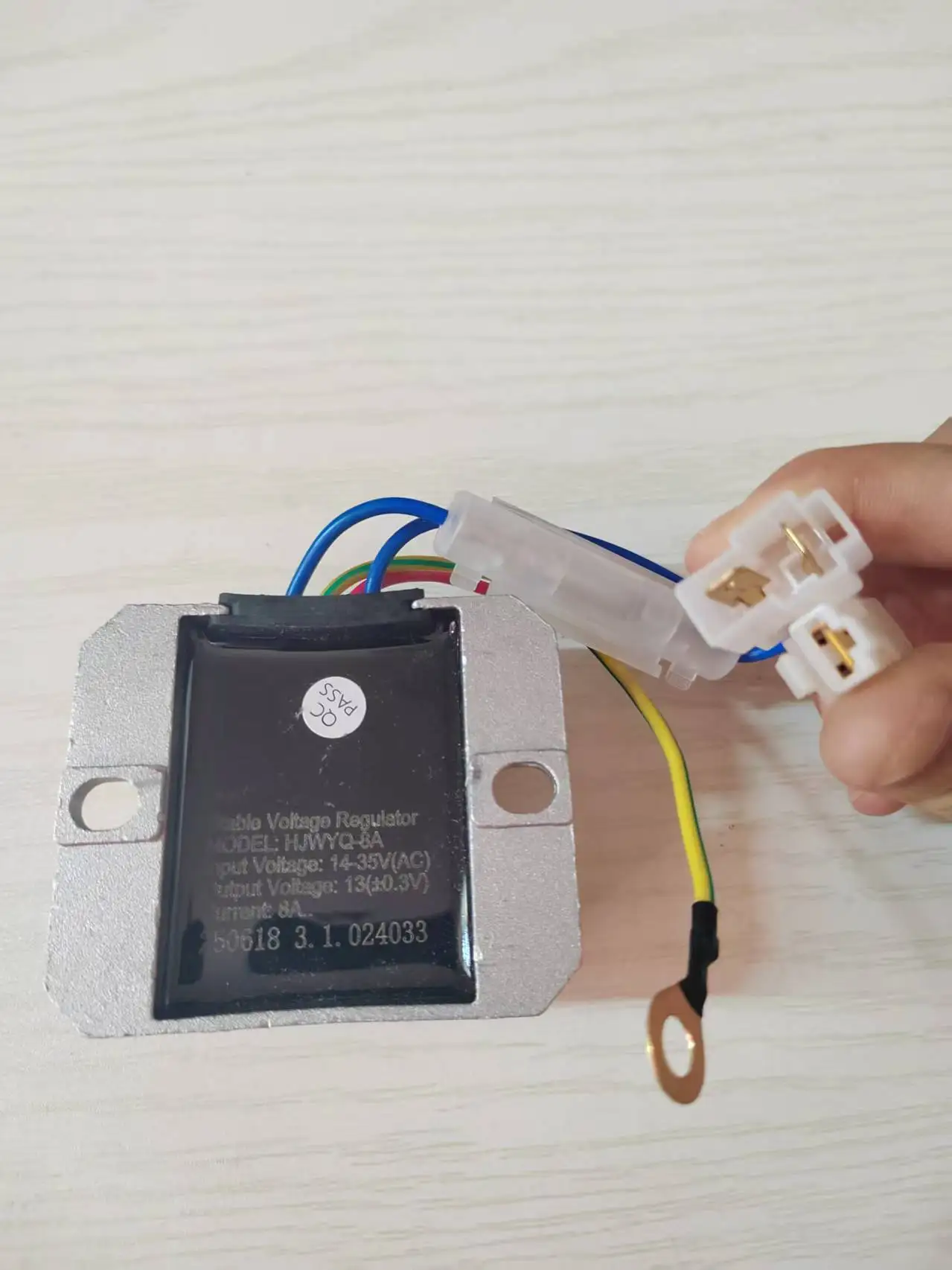 HJWYQ-8A شاحن معزز منظم الجهد 4 أسلاك مولد الجزء #2