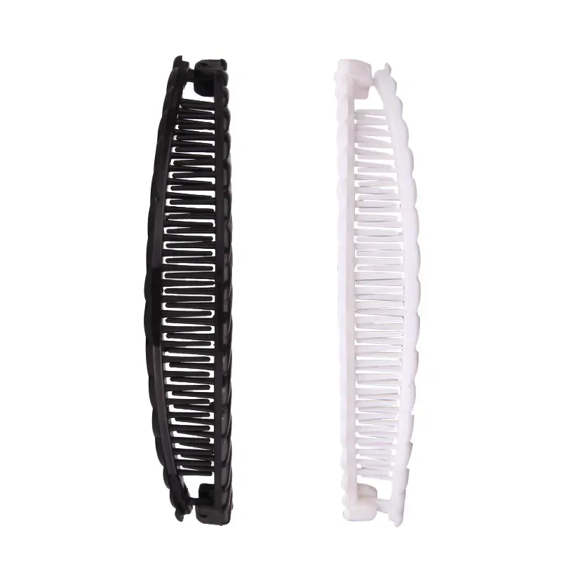 

Solid Color Vintage Banana Hair Clip for Women Girls Wave Comb Hairpin Hair Style Tool Fashion Practical Hair Accessories New