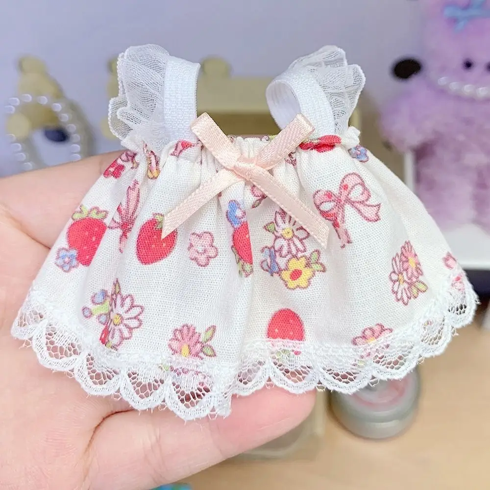 New Cute Doll Lovely Clothes Accessories Princess Dress Plush Dolls Clothes for 15cm Cotton Doll/for EXO Idol Dolls