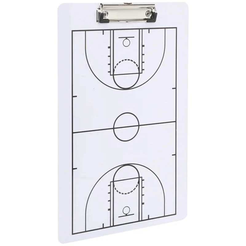 Basketball Tactical Board Football Training Coach Guidance Erasable Whiteboard Portable Tactical Demonstration Blackboard