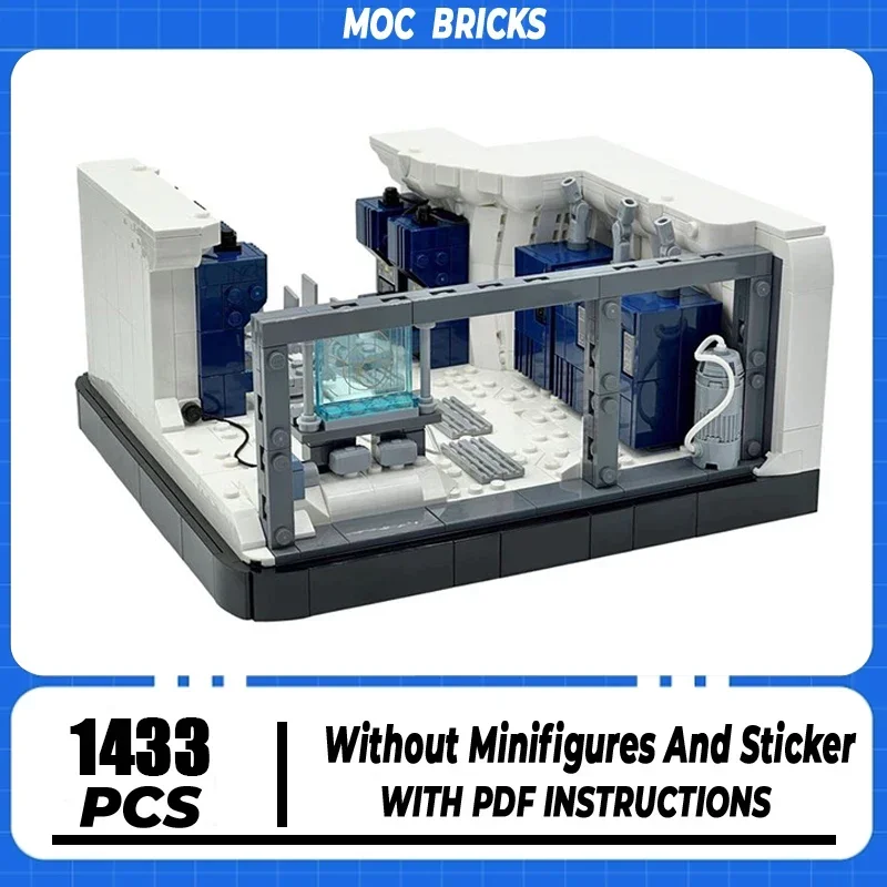 

Star Movie Series Moc Building Bricks Echo Base Command Center r Model Building Technology Modular Blocks Construstion Toy Gift