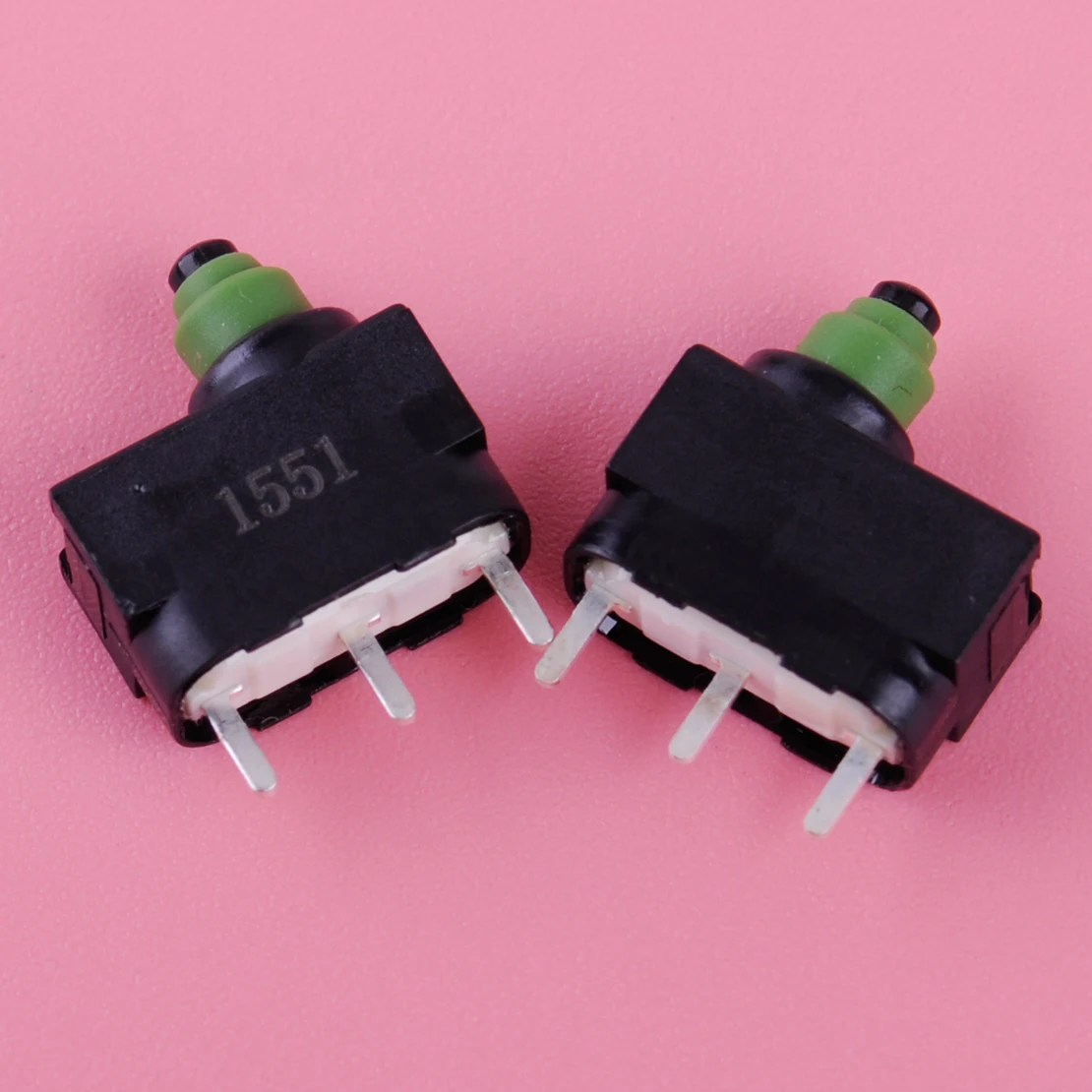 Car 2pcs 3 Pin Lock Ignition Micro Switch Button Fit for Audi A6L Q7 J518 Module