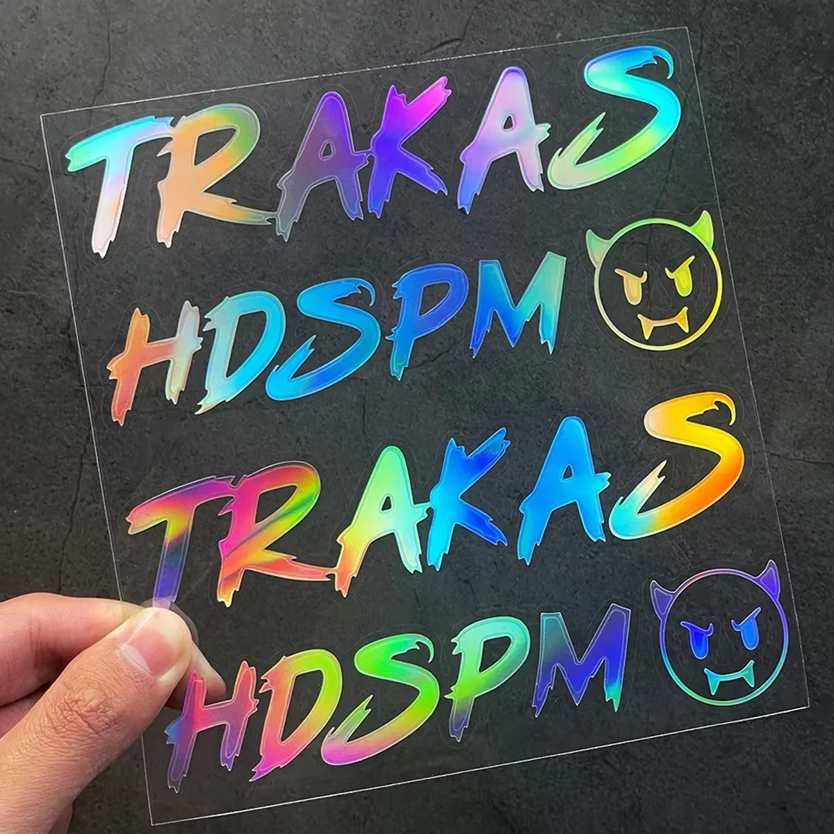 

TRAKAS HDSPM забавные светоотражающие наклейки для мотоцикла, мотошолом для тела, топливный бак, лобовое стекло, виниловые аксессуары, аксессуары, наклейки