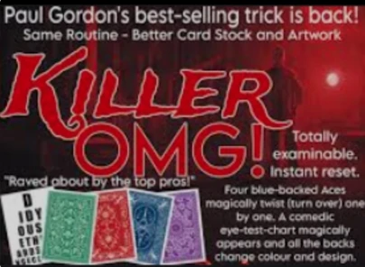 

Killer OMG by Paul Gordon - Magic tricks (Instant Download)