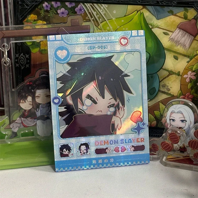 애니메이션 악마 슬레이어 EMP SP 카드 토미오카 기유 코쵸 시노부 컬렉션 카드 크리스마스 생일 선물 소년 어린이 장난감