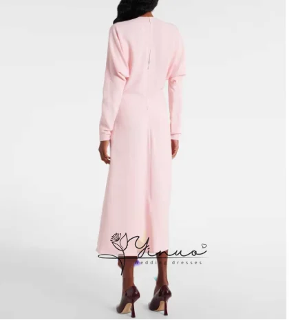 Dress Luxury Birthday Evening Dress Ankle Length Full Sleeves Summer Elegant Wedding Party Gowns For Women Arab 2025