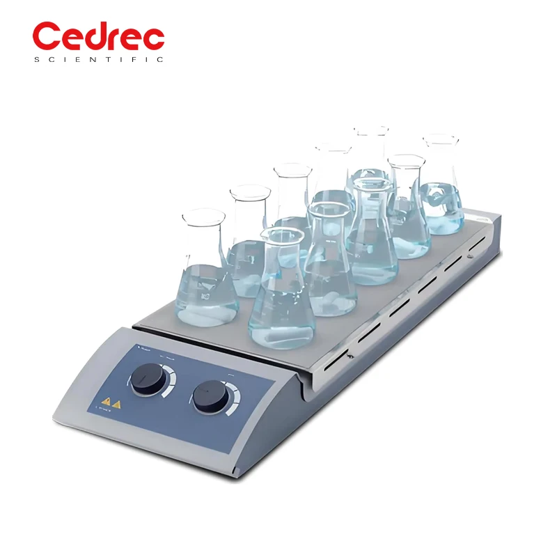 Cedrec Multi-channel Hotplate Magnetic Stirrer Laboratory Agitator with Heating Function