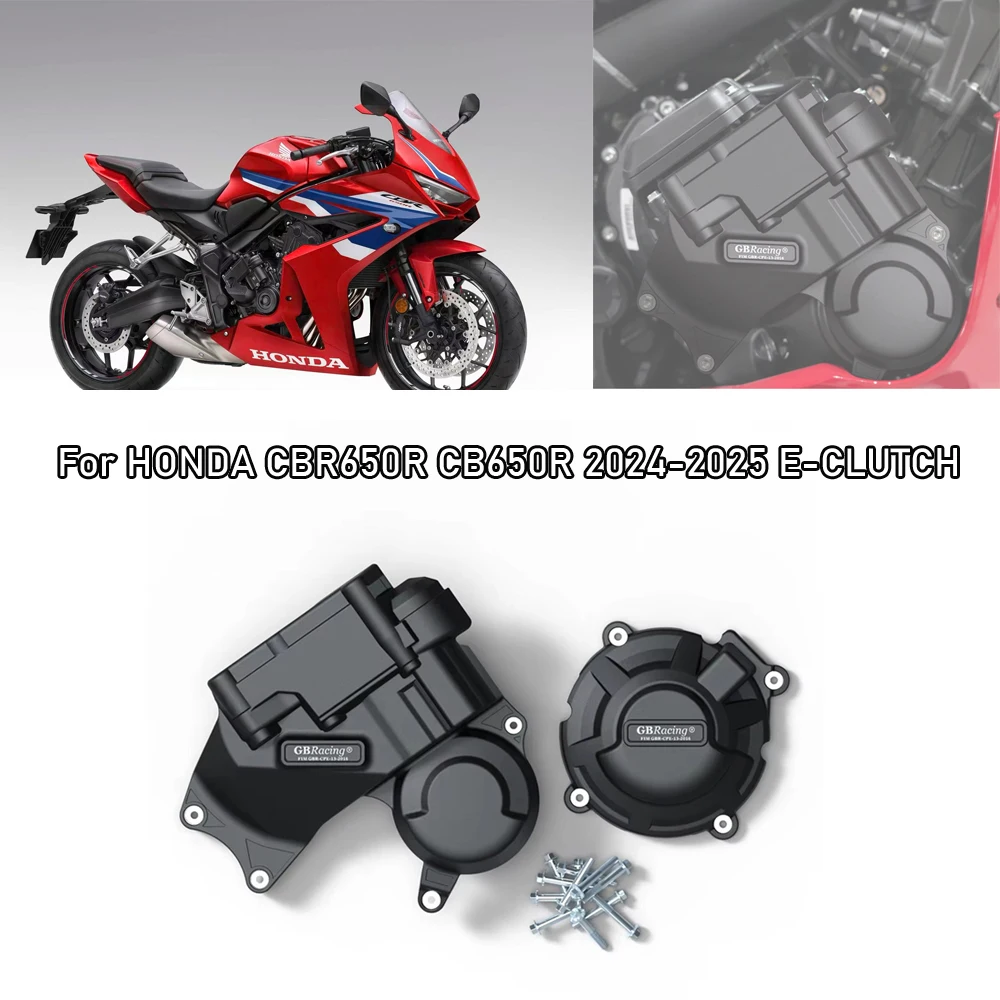 

Motorcycle Engine Cover Protection - Durable Cover for Enhanced Bike Safety For Honda CBR650R CB650R 2024-2025 E-Clutch