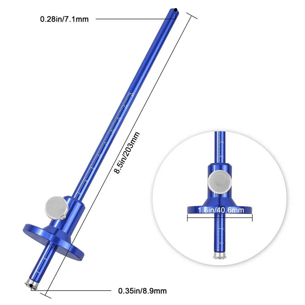 

Woodworking Marking Tool Double Headed Scriber Made of Aluminum Alloy for Precise Line Marking and Comfortable Use