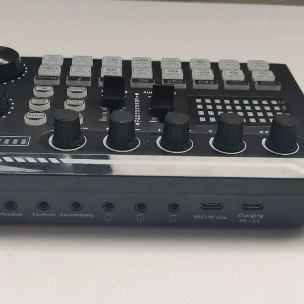 Soundkarte Mixer Broadcast Karten Computer PC Board Video Mischpult Professionelle Studio Aufnahme Kit Zubehör