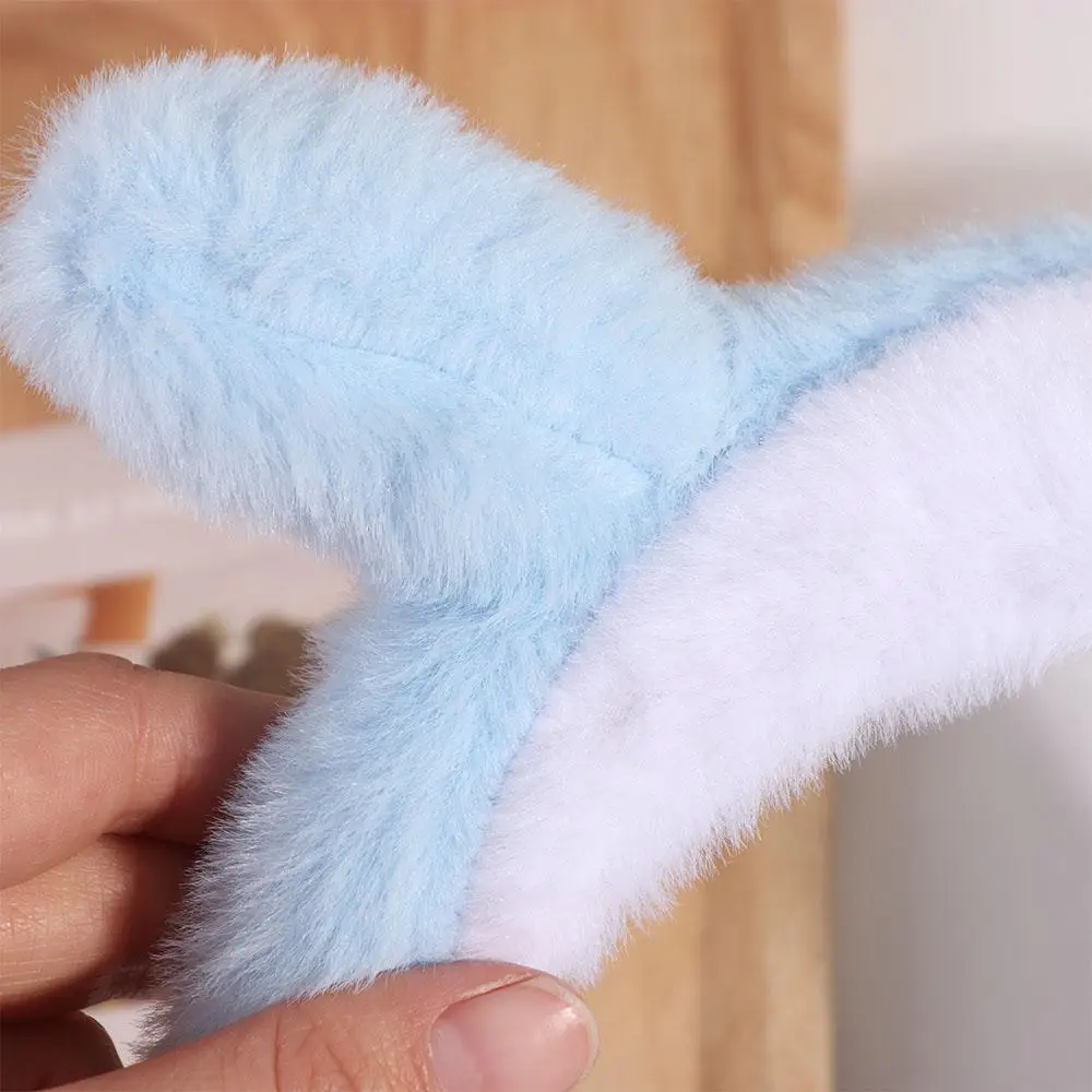 Креативная повязка на голову с рисунком Snotty Pig, плюшевая кукла, Нескользящая плюшевая повязка для волос, головные уборы, мытье лица, обруч для волос с пингвином для женщин