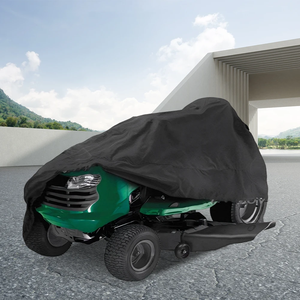 Cubierta para cortacésped, tela Oxford 210D, soplador de nieve, cubierta a prueba de polvo, cubierta protectora impermeable para muebles de exterior para jardín al aire libre