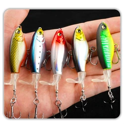 Propeller Fishing Lure 7.5cm 9.2cm 6.5g 12g Bionic Hard Bait Fishing Tackle Rotating Tail Fishing Bait Outdoor Fishing Spin Bait