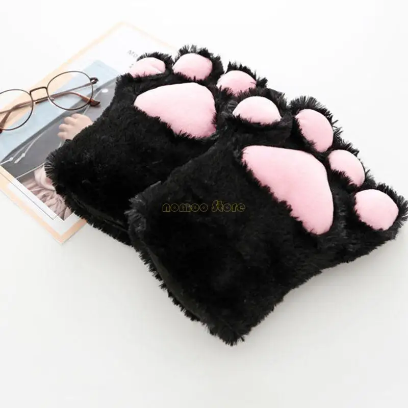 31BF 1Pc Cosplay Animal Claws Glove Padded Mitten Costume Accessories