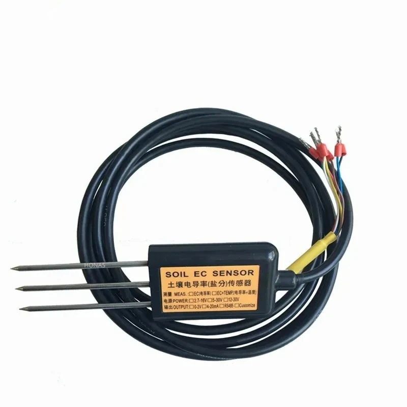 Sensor de umidade e temperatura do solo IP68 de alta qualidade 4-20mA Premium para teste de estufa