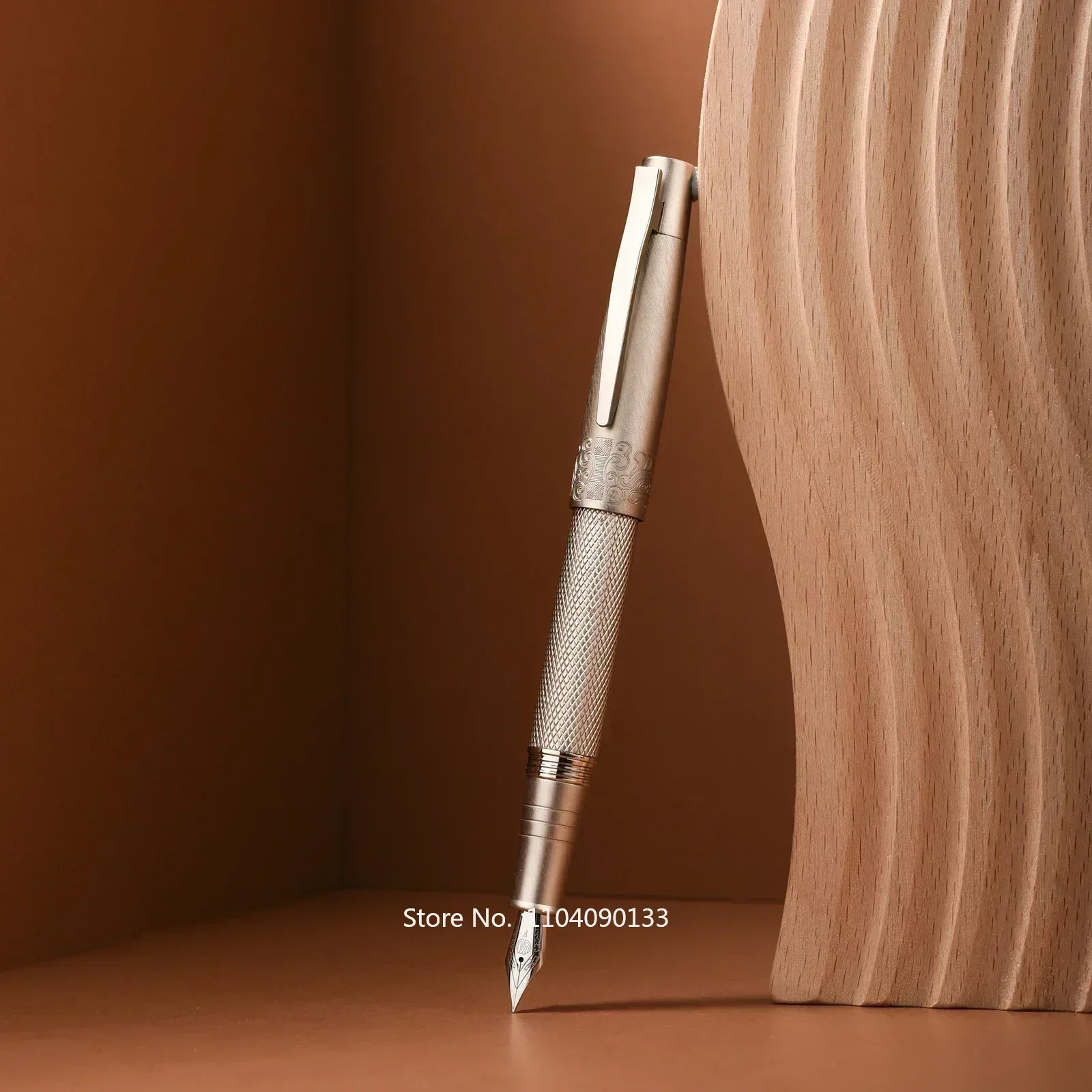 

Горячая новинка: Металлическая перьевая ручка Hongdian 6013 серебристого цвета с иридиевым пером EF/F/Bent и клипом, красивая текстура, отличный вариант для бизнеса и офиса, новые чернила.