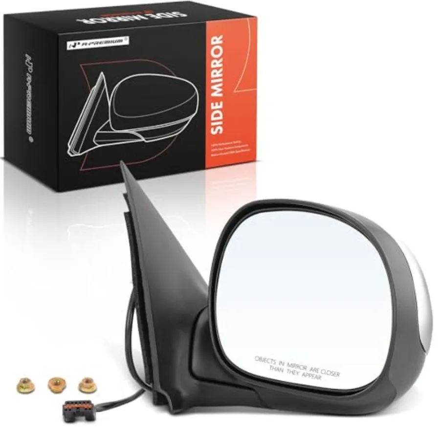

Passenger Side Power Door Mirror Compatible with Ford F-150 F150 1997-2003 F-150 F150 Heritage 2004 F-250 F250 1997-1999 - Non-