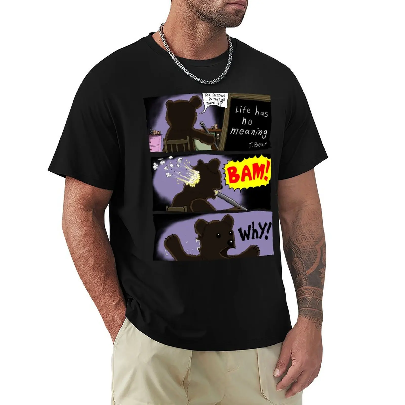 Suicide of T. Bear T-Shirt Sun Protective Outdoor Tee Top