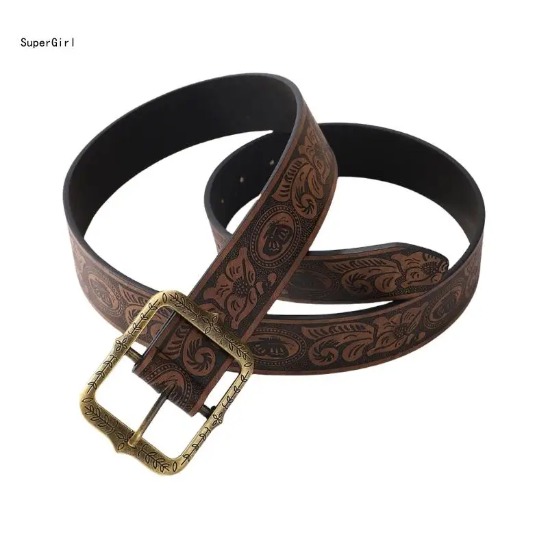 Street Styles เข็มขัดยีนส์ Cool Girls Aesthetic Belt อเนกประสงค์เข็มขัดแฟชั่น Party J78E