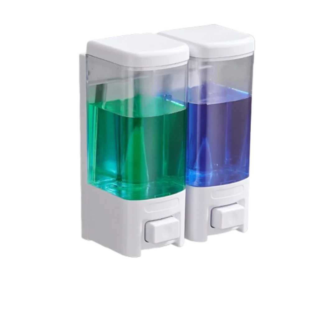 

1/2/3 шт., 500 мл, дозатор жидкого мыла, большая емкость, настенный дозатор дезинфицирующего средства для рук, видимое окно, без перфорации