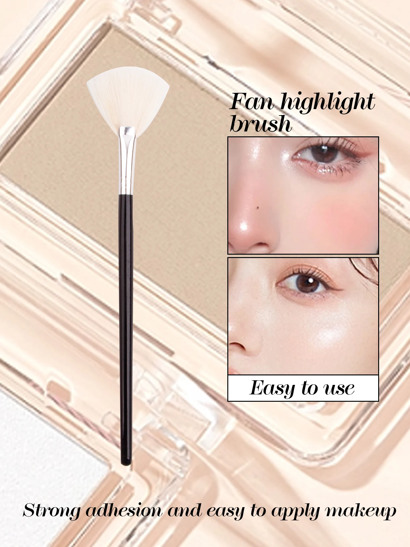 Fireflies DIY Face Mask Brush Set Soft Applicator Brushes Makeup Tools Includes Soft Fan Facial Brushes Acid Applicator Brush