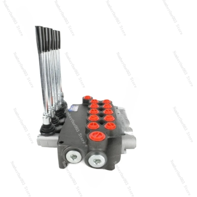 Hydraulic Valve Multi-channel Manual Reversing Valve P40/80/120 Integral Mechanical Parts Single Two-way Reset And Positioning