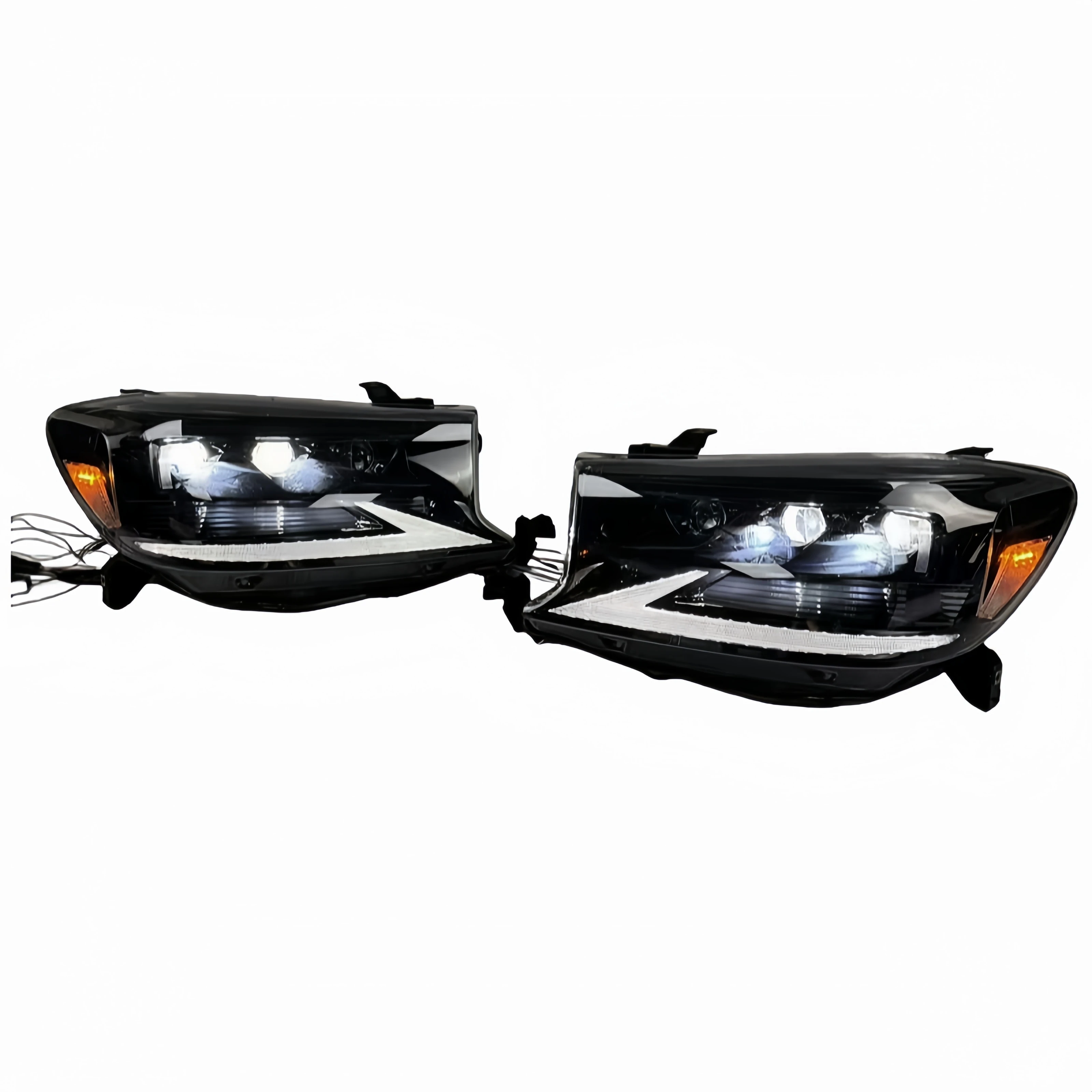 For Fortuner LED Laser Lens Headlight Assembly Cross Country Modified Daytime Running Light New Condition 2008-2011