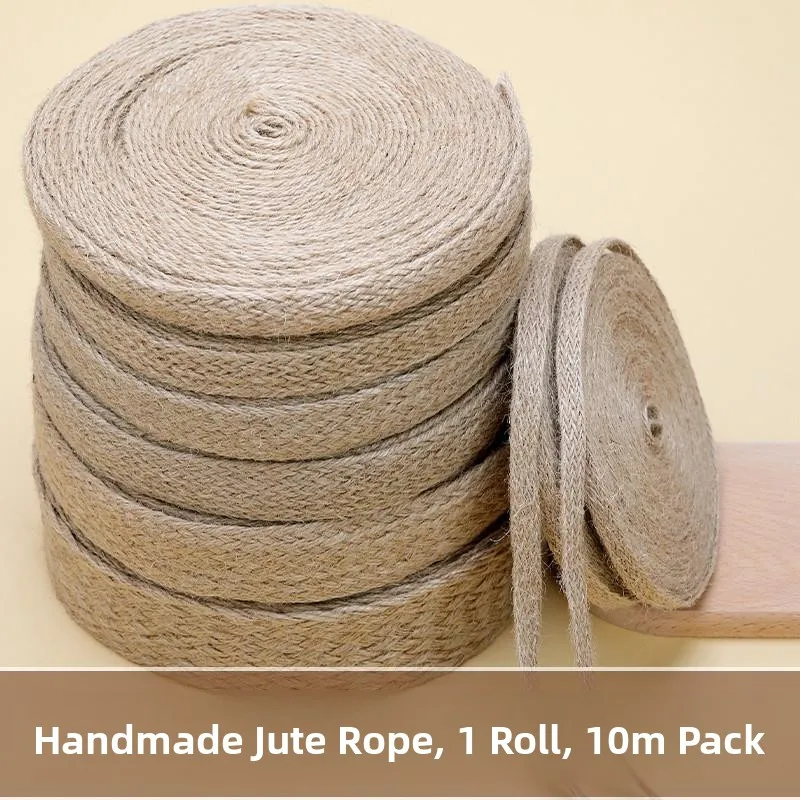 handmade-wide-flat-jute-rope-decorative-wall-pipe-covering-material-diy-projects-natural-yellow-jute-fabric-for-home-sewing